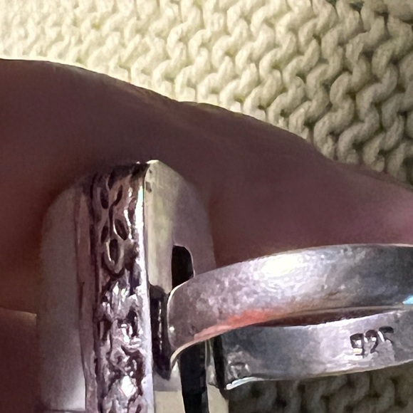 🆕️ Howlite Jasper silver ring - Picture 6 of 6